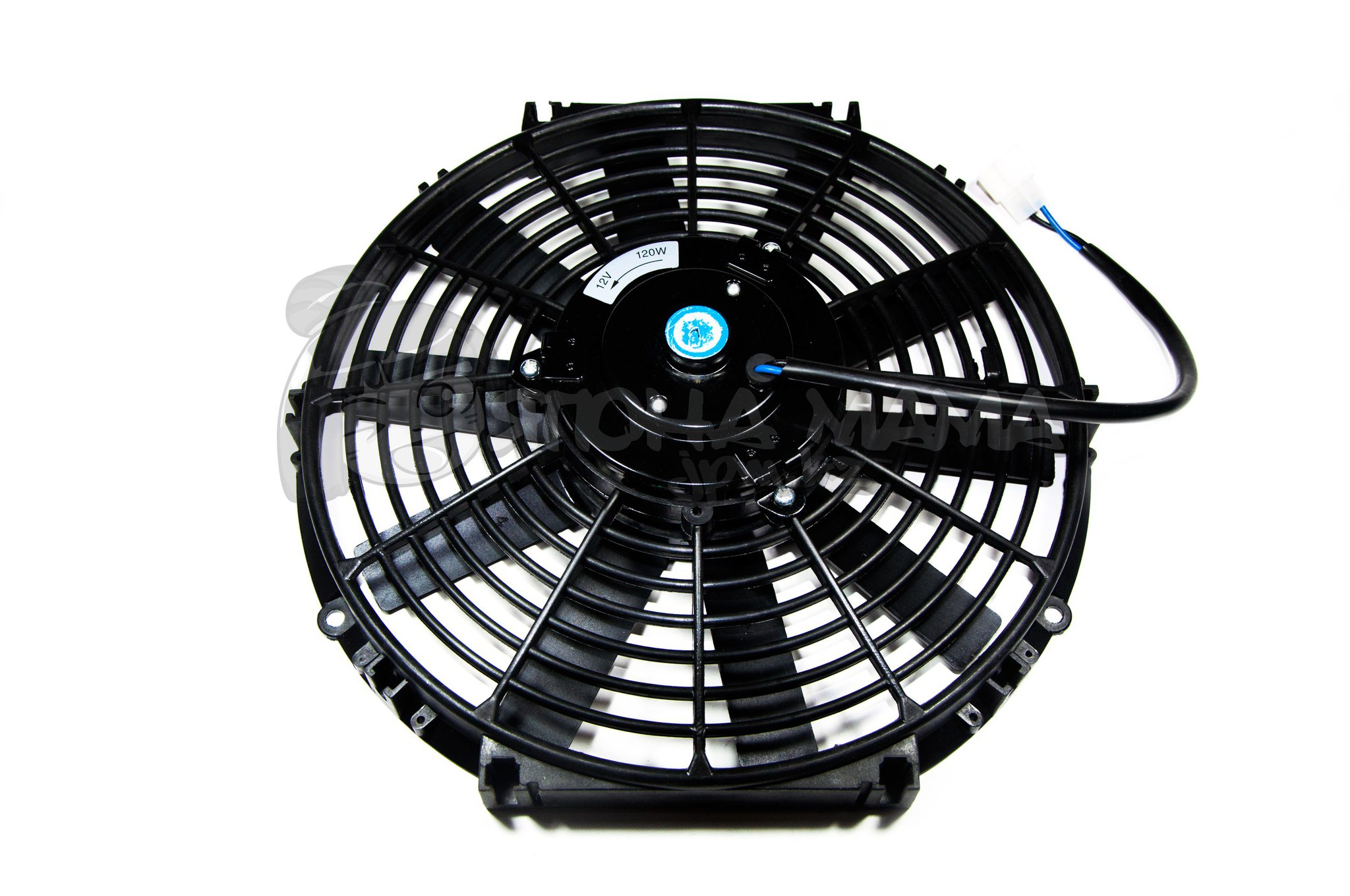 Вентилятор осевой 14" 24V 120 W PUSH кондиционера кабины К-744