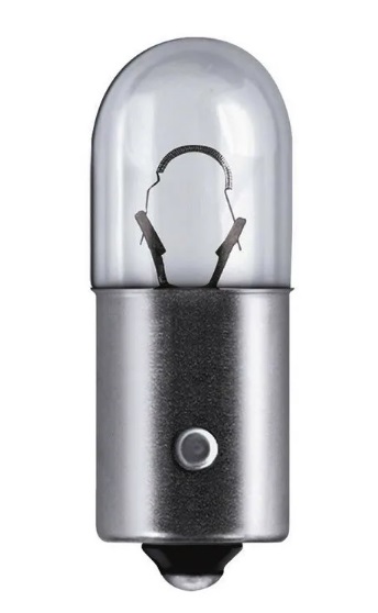 Автолампа 1 контакт. 12В 2Вт А12-2 (BA 9s) O-3796 OSRAM