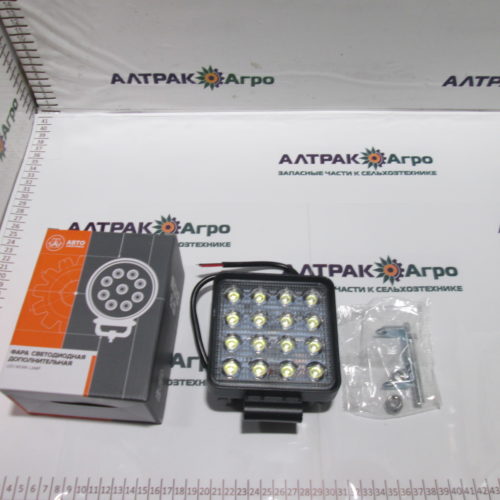 Фара п/т 16 диодов AE48S-16LED-55PC алюм корп. рассеиваемый свет (габ.раз.110*55*140мм) 48W (12/24V)