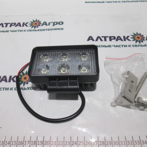 Фара LED X006 18W 6 LED (габ. разм.110*60(80)*45(40)мм