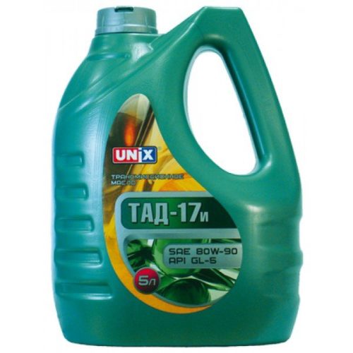 Масло трансмиссионное ТАД-17 UNIX SAE 80W-90 API GL-5 10л М