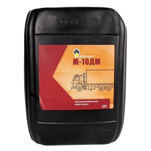 Масло моторное М10ДМ SAE 30 API CD 20л Роснефть М